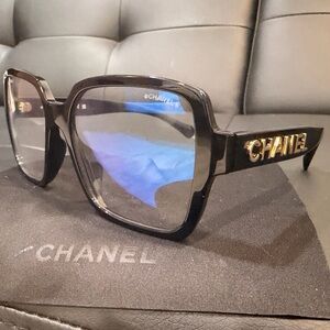 Authentic CHANEL 5408-S-A Blue Light Glasses